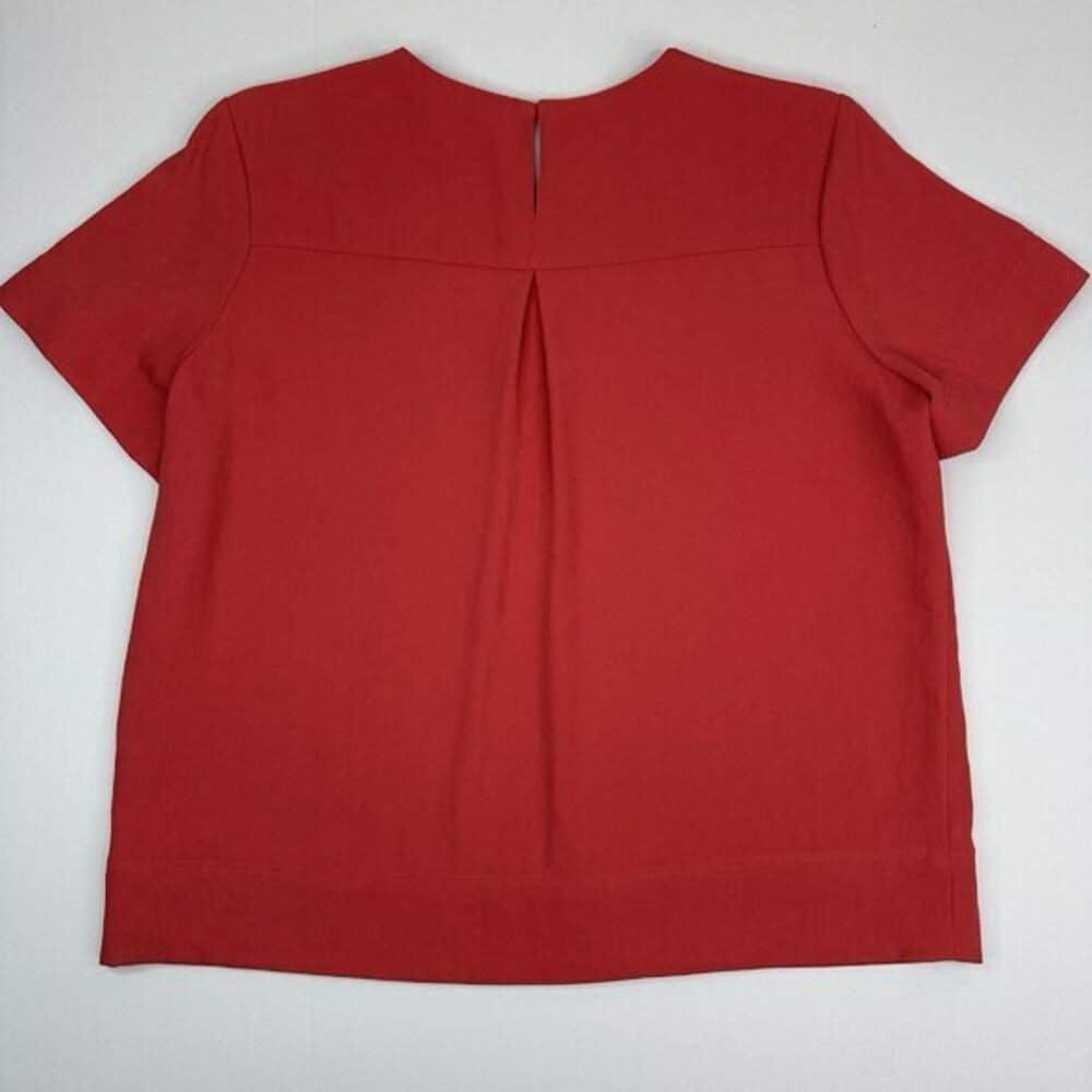 Everlane Women's‎ Pink Japanese GoWeave Swing Tee Short Sleeve Blouse Size 4 - Picture 6 of 12